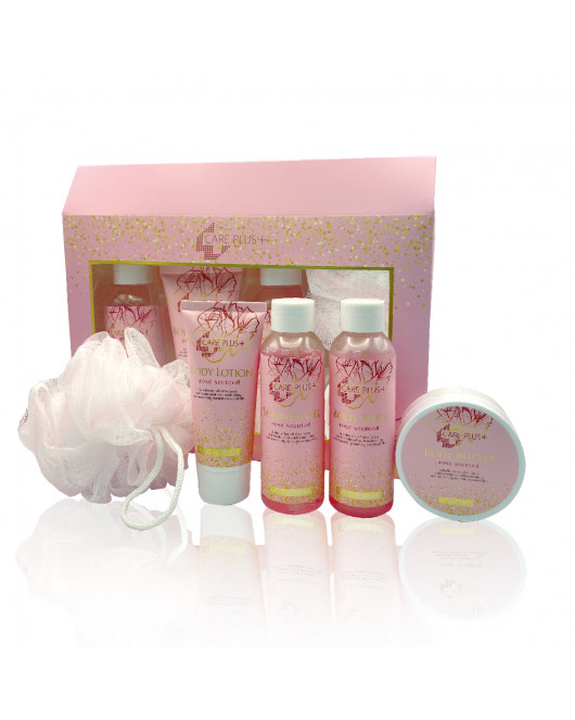 Rose Scented Body Care Set