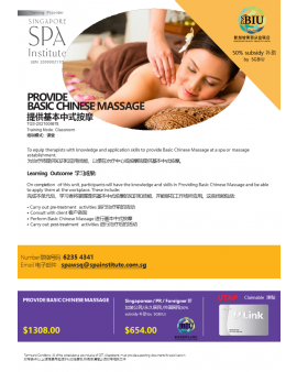 BASIC CHINESE MASSAGE