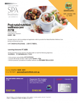 POST NATAL NUTRITION WELLNESS CARE