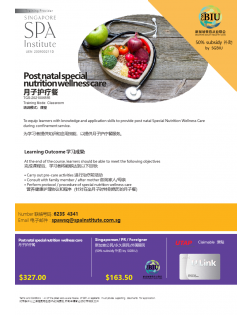 POST NATAL SPECIAL NUTRITION WELLNESS CARE